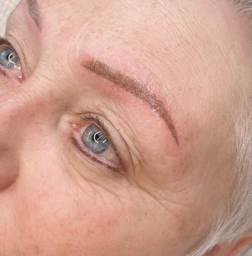 powderbrows grijze haren